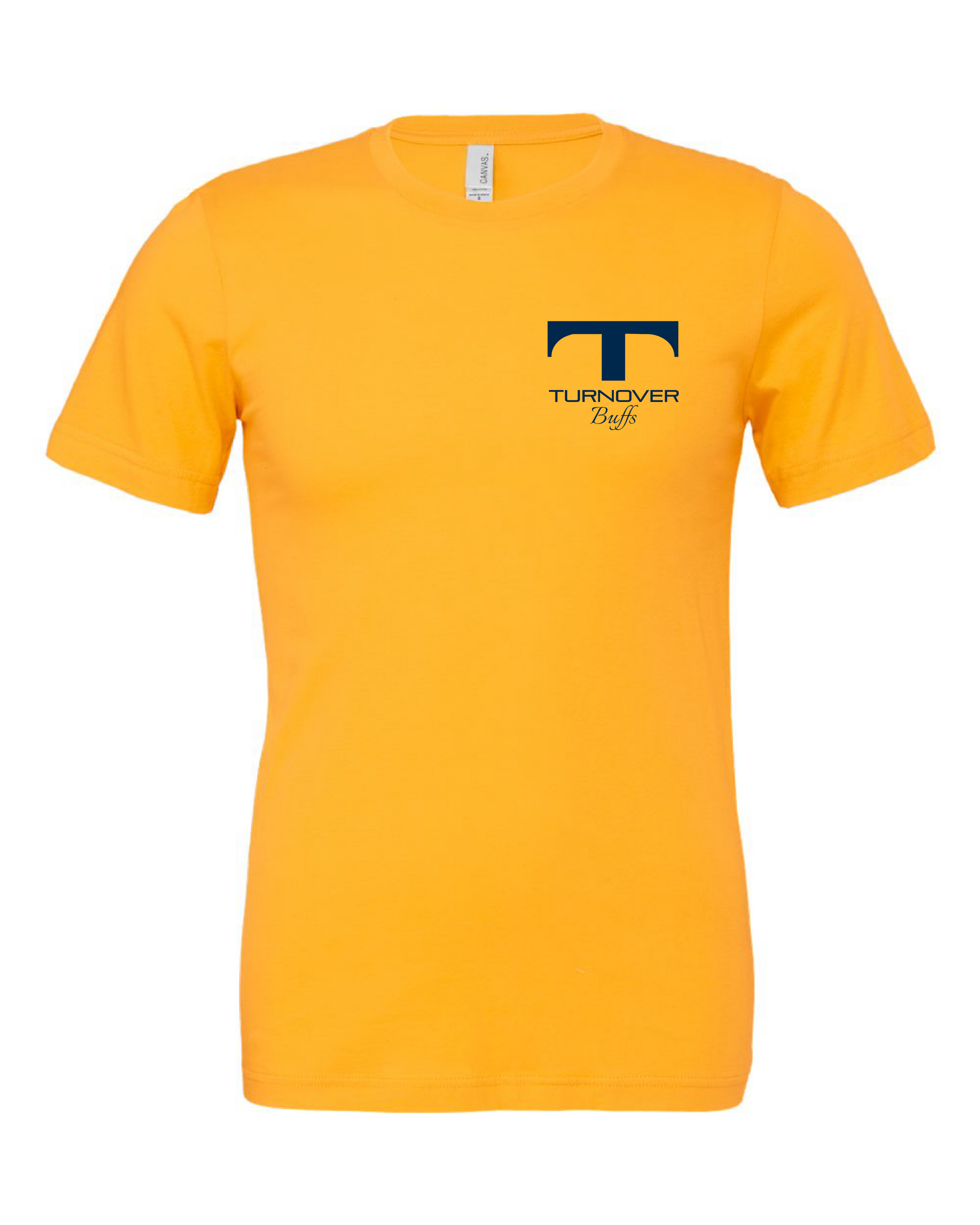 Michigan Yellow Turnover "T" T-Shirt