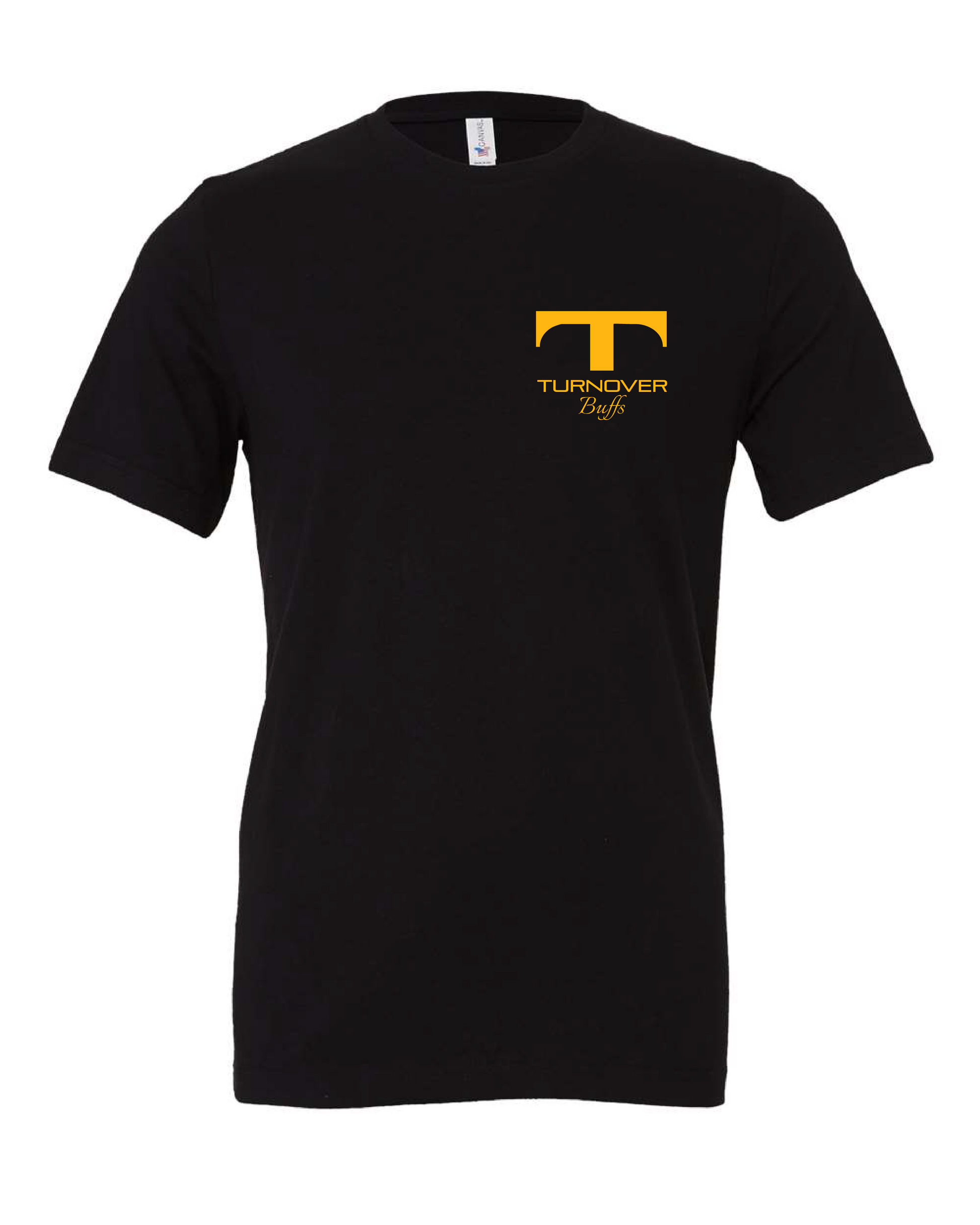 Cardinal Black Turnover "T" T-Shirt