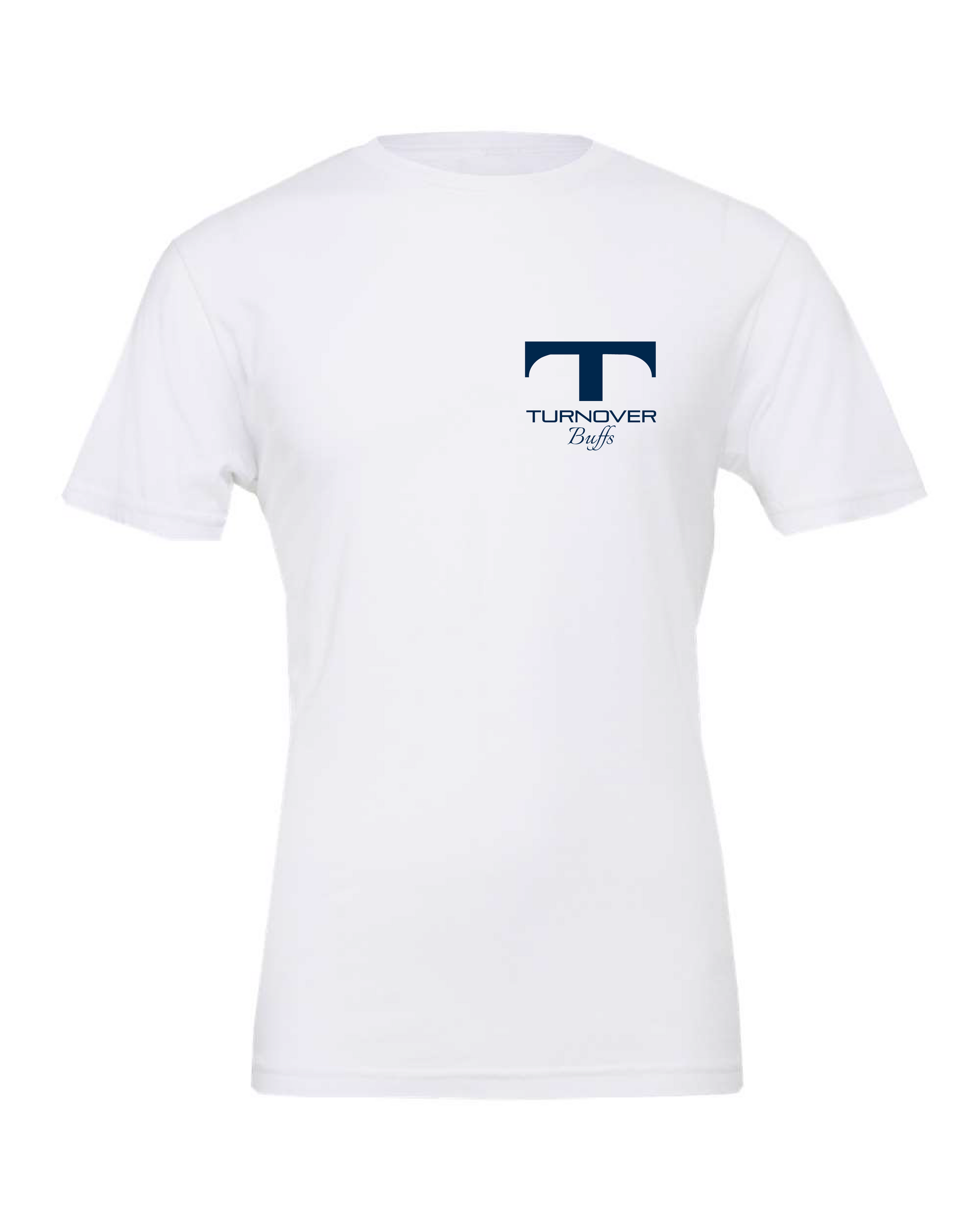 Michigan White Turnover "T" T-Shirt