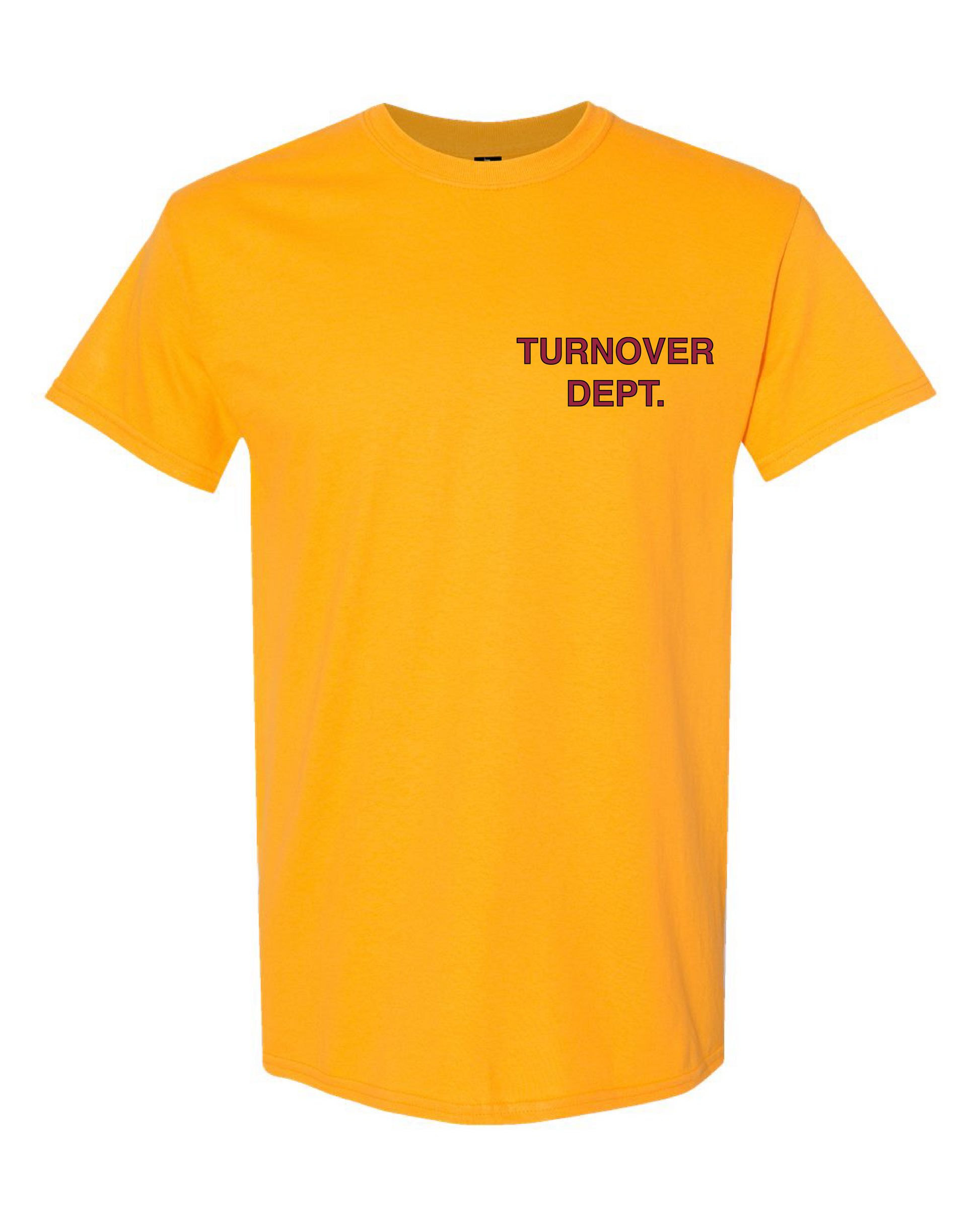 Cardinal Gold Turnover Dept. T-Shirt